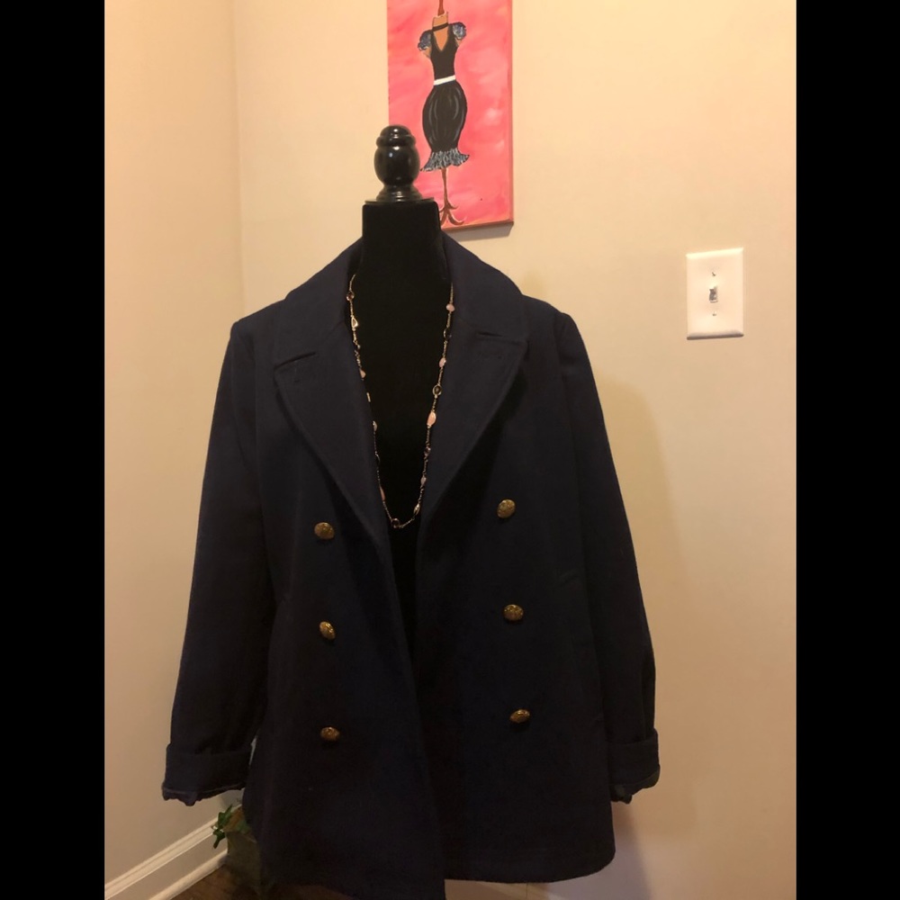 Navy Blue PeaCoat